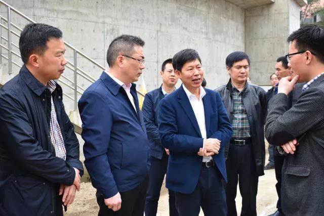 中央環(huán)保督查組對嵊新污水處理廠二期擴(kuò)建工程項目開展督查