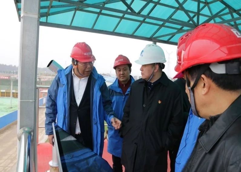 武漢市國資委黨委書記、主任陳祖信到公司武漢北湖污水處理廠項目觀摩調(diào)研