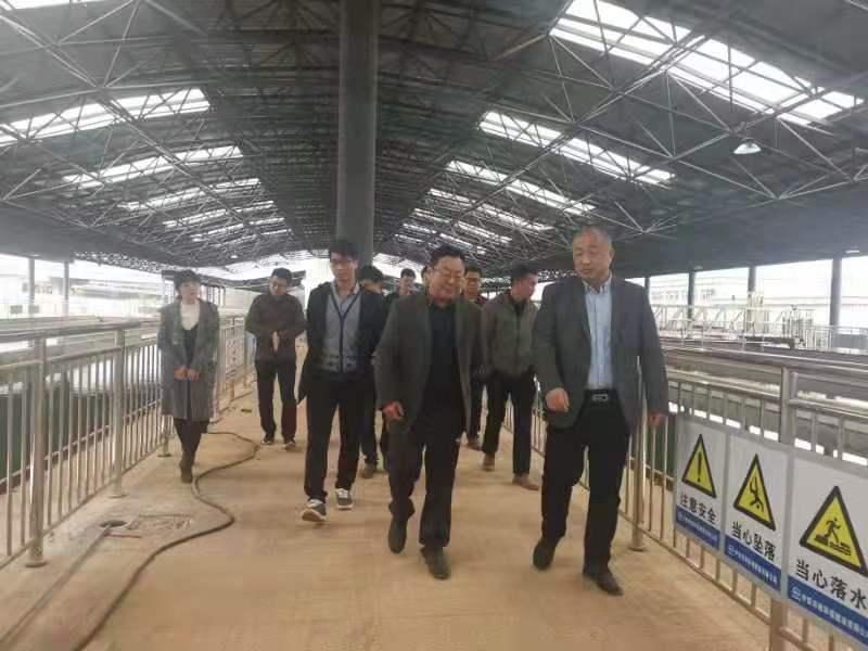 贛州市住建局副局長王振旗一行到贛州市第二水廠三期工程項目檢查指導工作