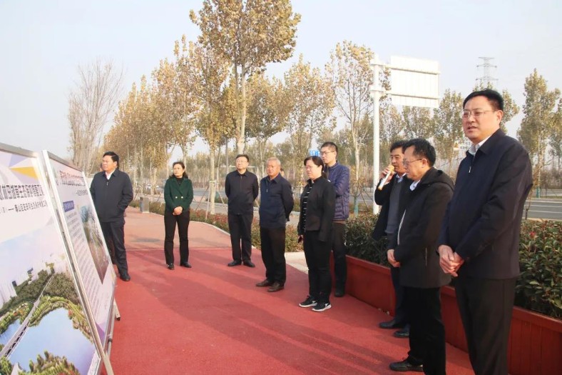 山東省審計廳副廳長欒心勇到泰城項目調(diào)研指導工作