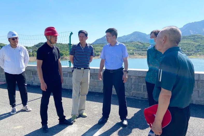 泰安市泰山區副區長宋廣輝到芝田河生態保護修復工程（調整項目）調研指導工作