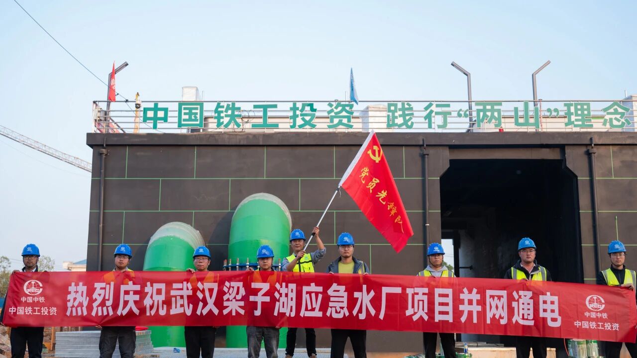 武漢市梁子湖應(yīng)急水廠項(xiàng)目實(shí)現(xiàn)并網(wǎng)通電