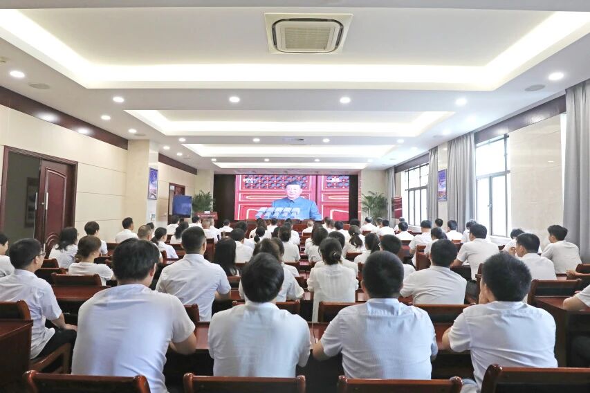 銘記歷史 強(qiáng)國有我丨公司組織收看紀(jì)念中國人民抗日戰(zhàn)爭(zhēng)暨世界反法西斯戰(zhàn)爭(zhēng)勝利80周年大會(huì)